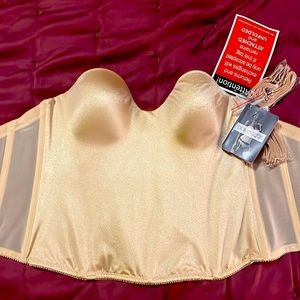 NWT Never worn Dominque bustier longline bra 34C